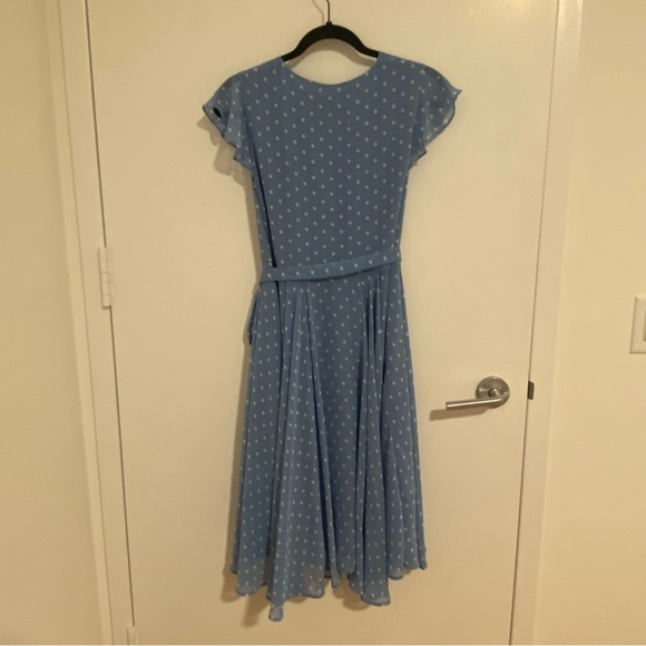 Baby Blue Hallhuber Dress - Picture 2 of 3